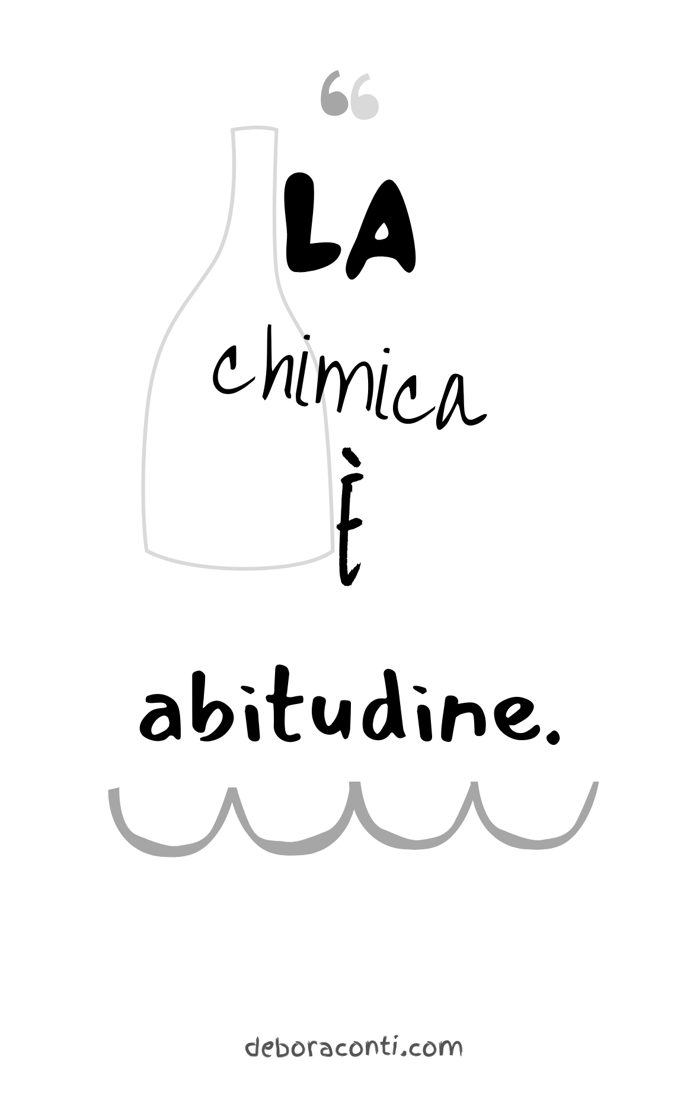 Citazione: «La chimica è abitudine.»