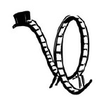 Illustrazione di un ottovolante